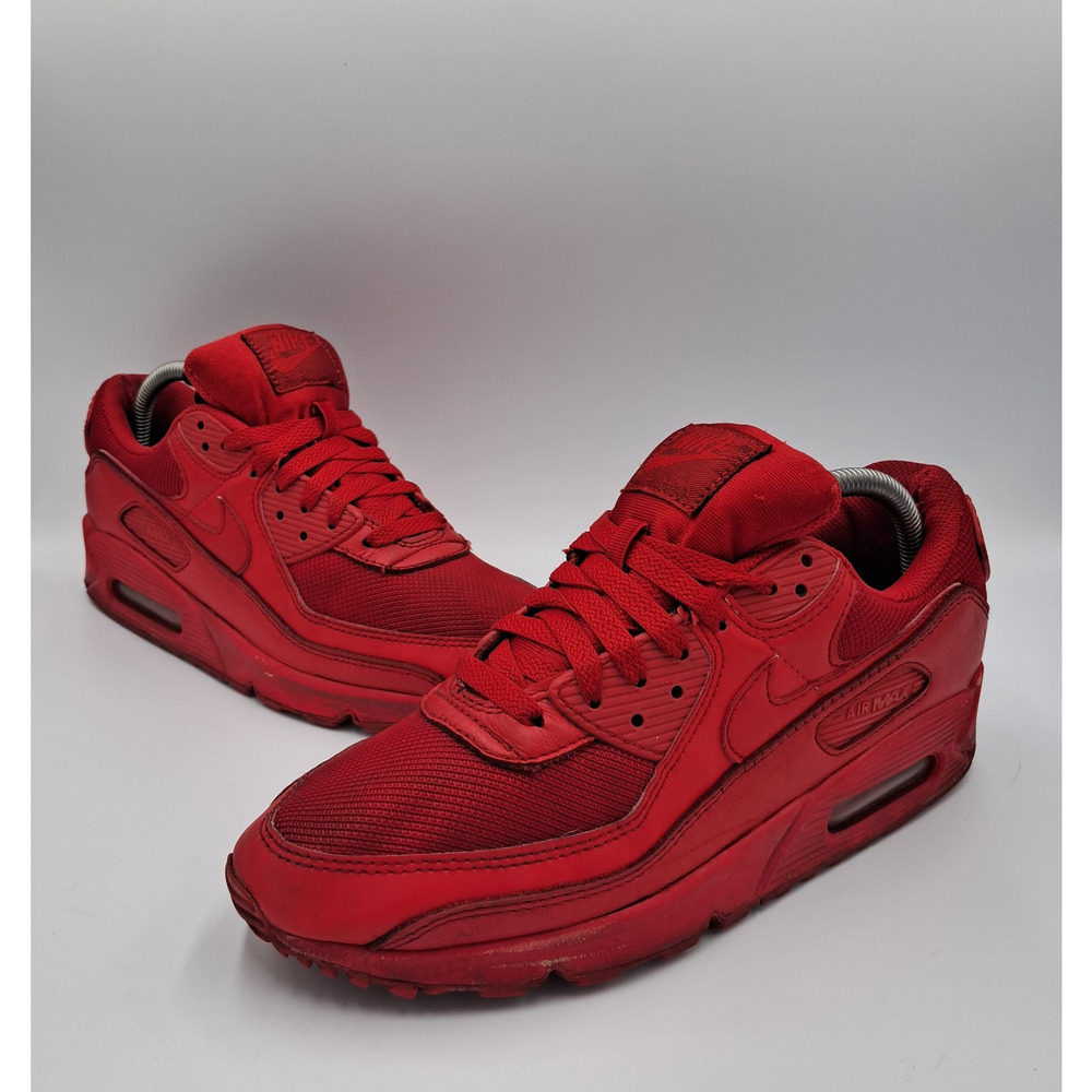 Size 8 - Nike Air Max 90 Triple Red (2020) - CZ7918-600 RETAIL $290